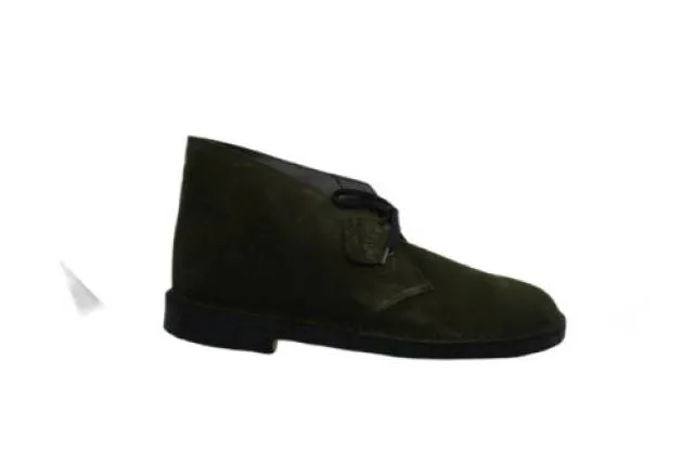 [31690] mens clarks originals desert boot loden green suede