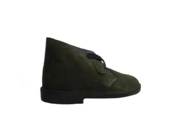 [31690] mens clarks originals desert boot loden green suede