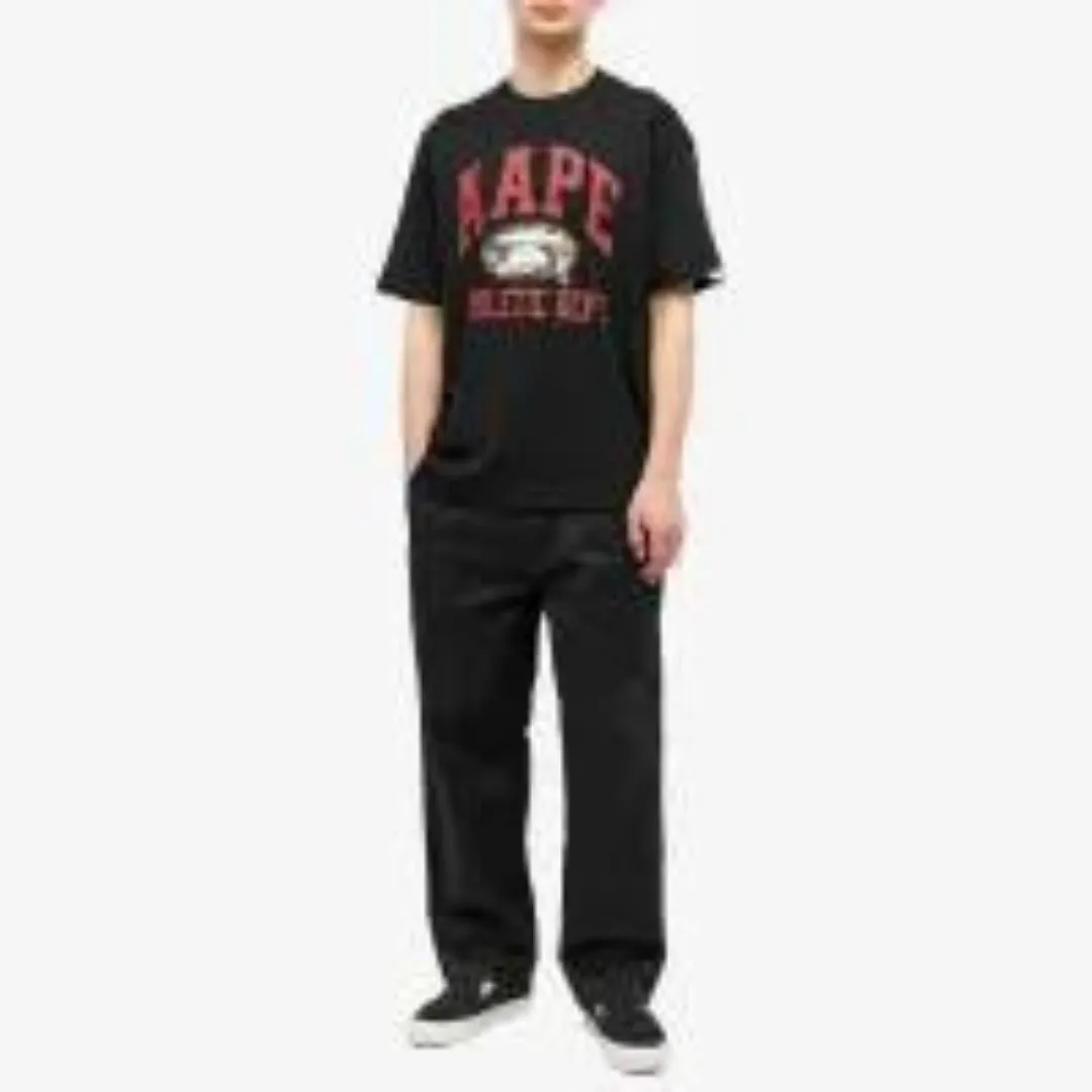 A BATHING APE  |Crew Neck Unisex Street Style Cotton Short Sleeves Oversized