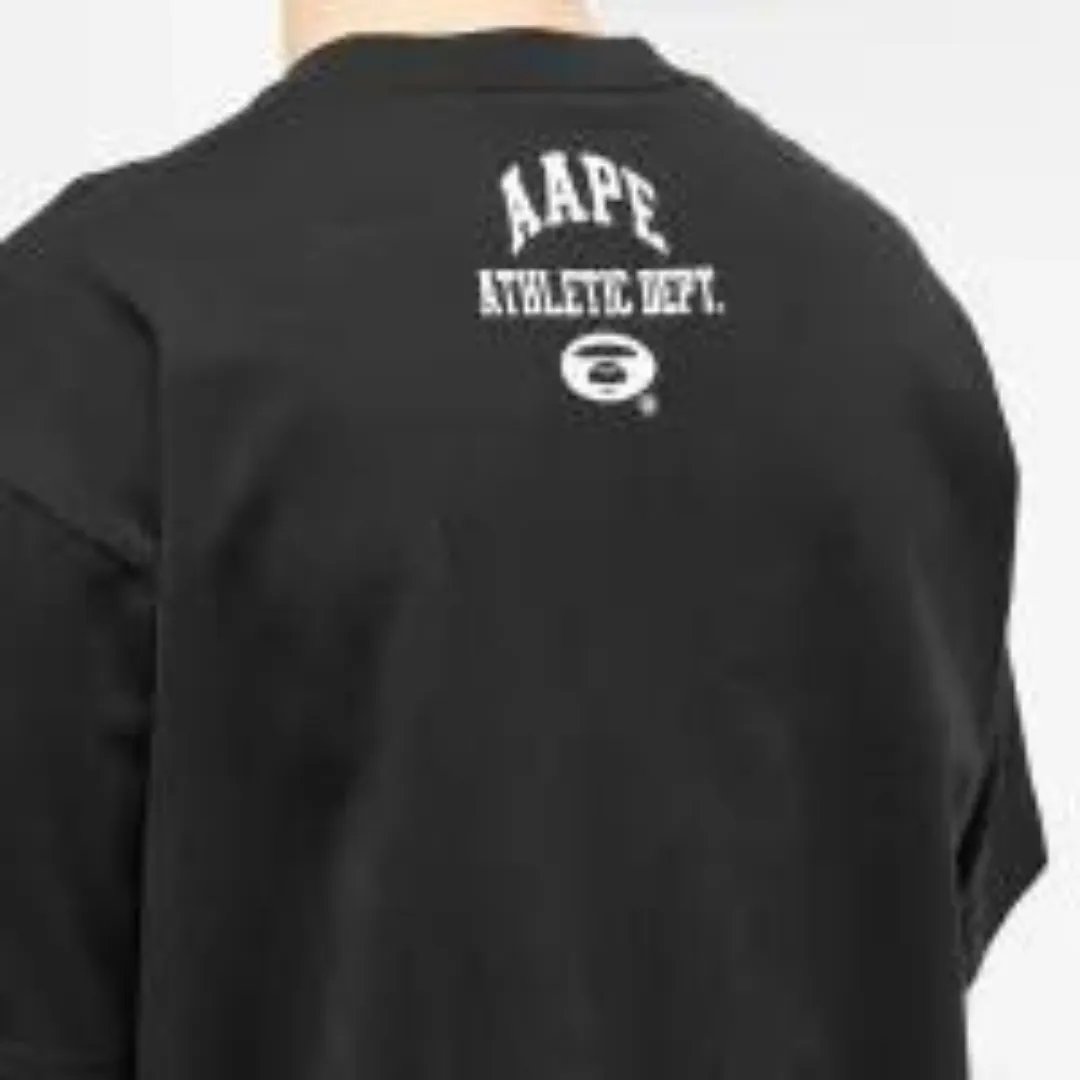 A BATHING APE  |Crew Neck Unisex Street Style Cotton Short Sleeves Oversized