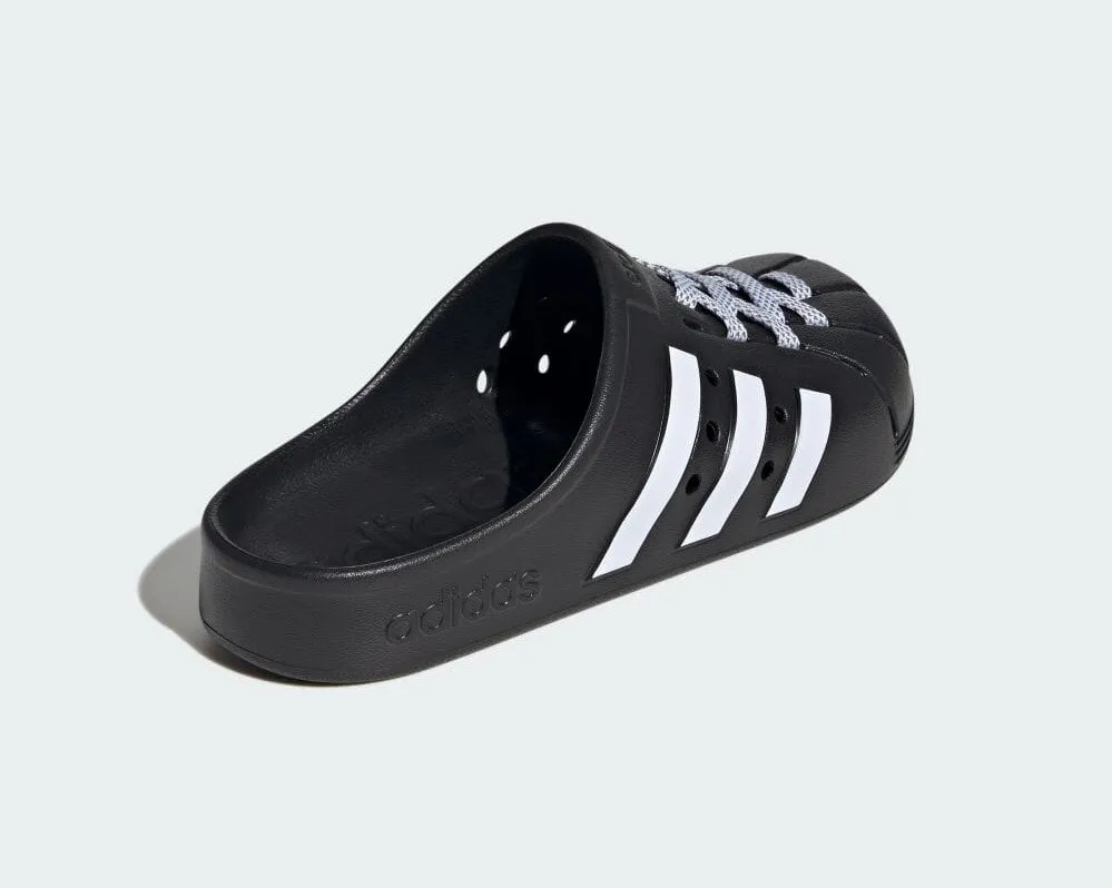 Adidas Adilette Clogs Core Black Cloud White JH9848