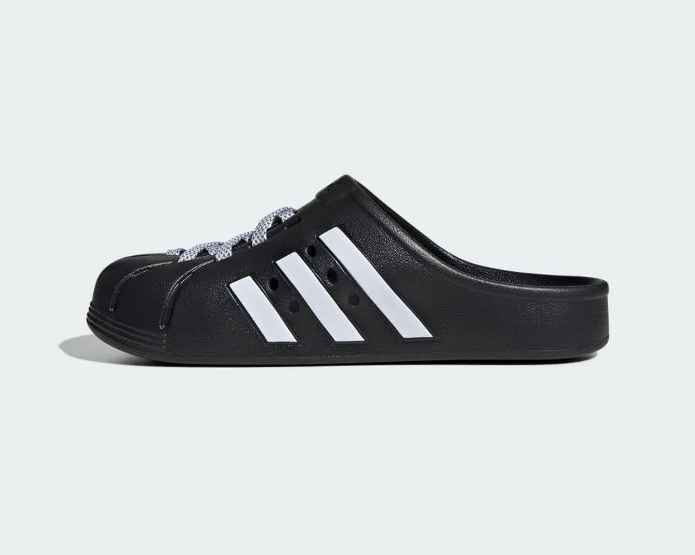 Adidas Adilette Clogs Core Black Cloud White JH9848