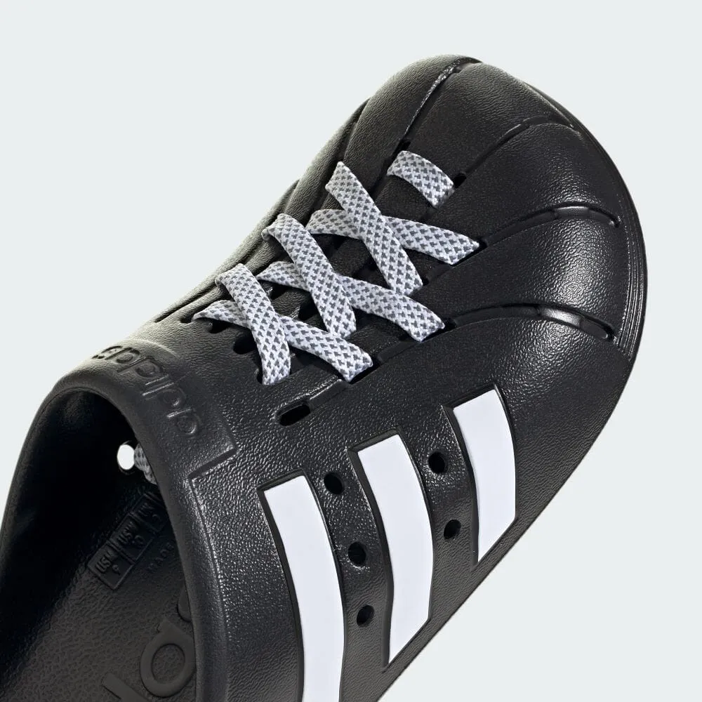 Adidas Adilette Clogs Core Black Cloud White JH9848