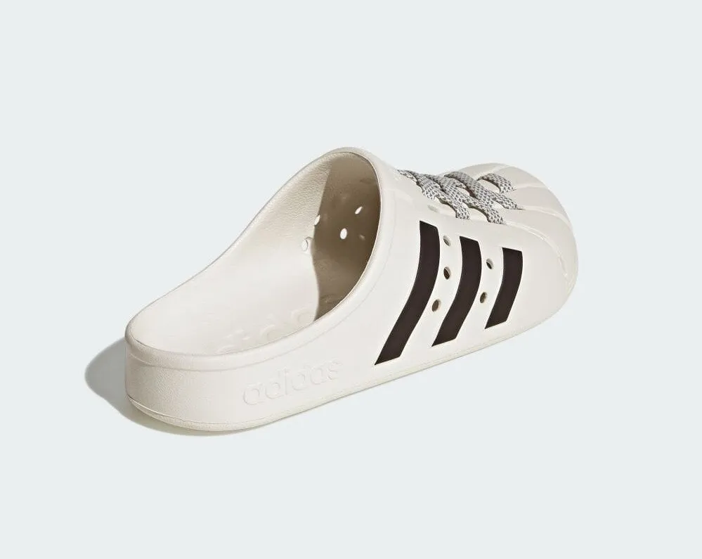 Adidas Adilette Clogs Off White Core Black JH9849