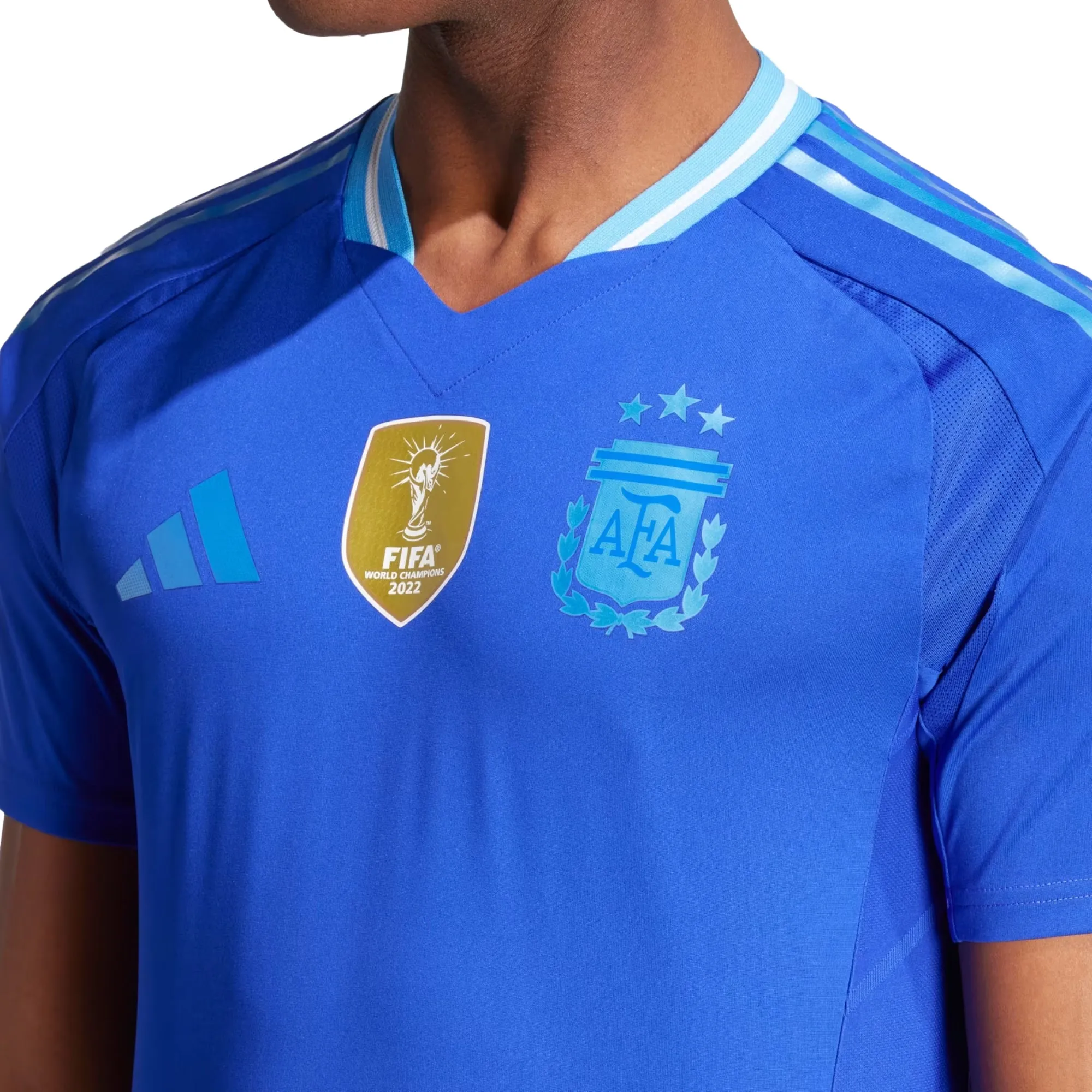 adidas Men's Argentina 2024/25 Authentic Away Jersey Lucid Blue/Blue Burst