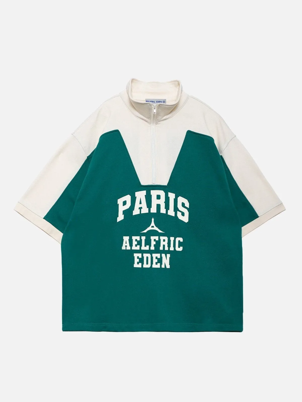 Aelfric Eden  |Unisex Street Style Cotton Short Sleeves Oversized Logo