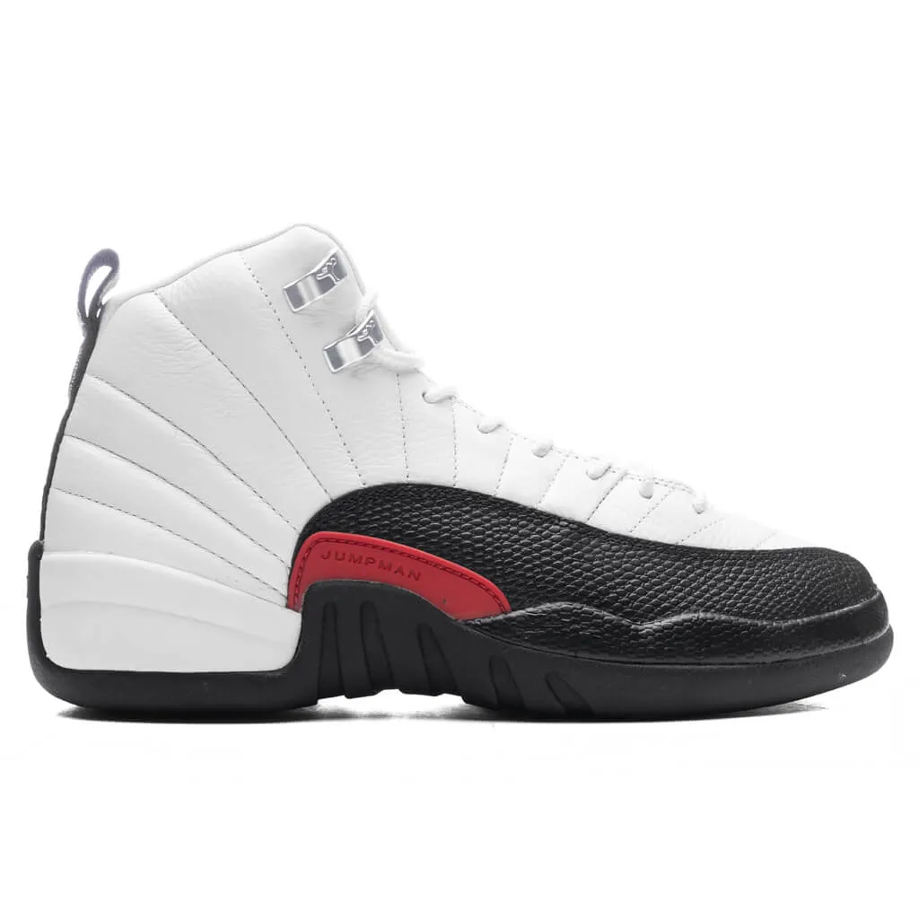 Air Jordan 12 Retro (GS) - White/Gym Red/Black