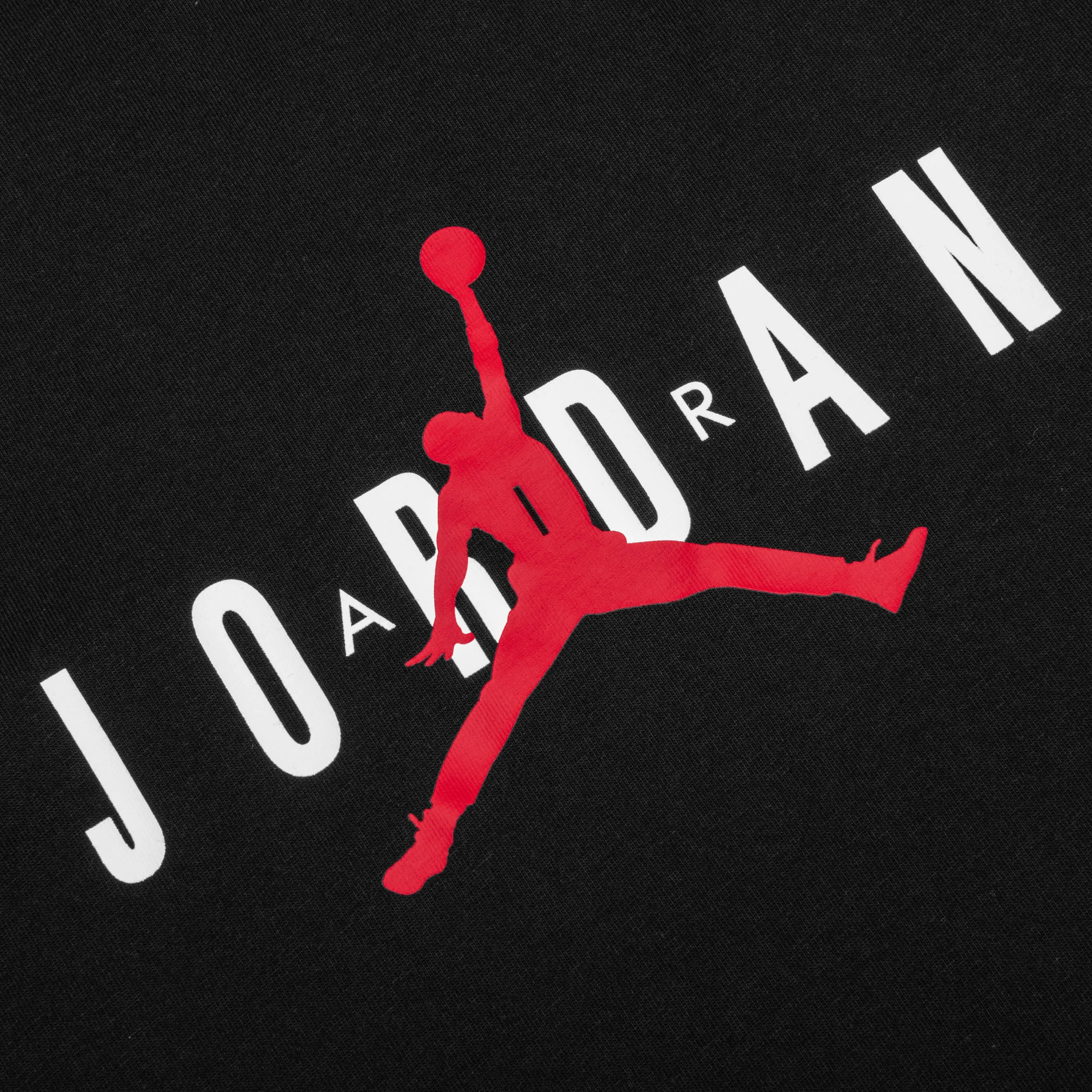 Air Jordan S/S Tee - Black/White/Gym Red