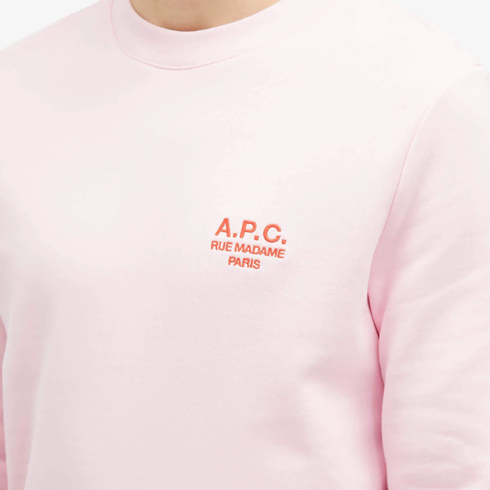 A.P.C.  |Crew Neck Unisex Street Style Collaboration Long Sleeves