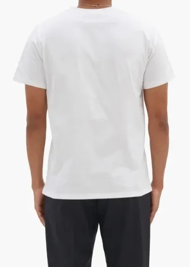 A.P.C.  |Crew Neck Unisex Street Style Plain Cotton Short Sleeves