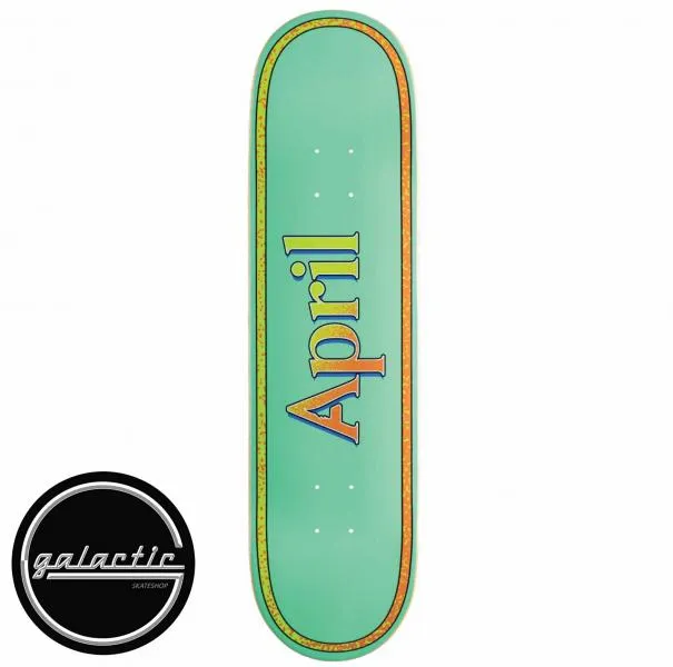 April Logo Retro Deck 8.5