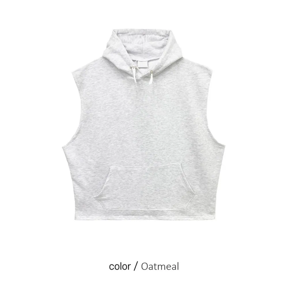 ASCLO  |Unisex Sleeveless Street Style Plain Oversized