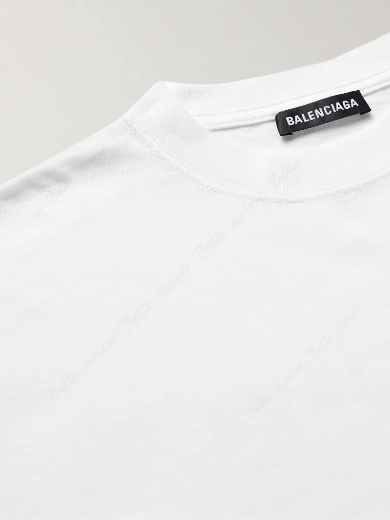 BALENCIAGA  |Crew Neck Unisex Street Style Cotton Short Sleeves Oversized