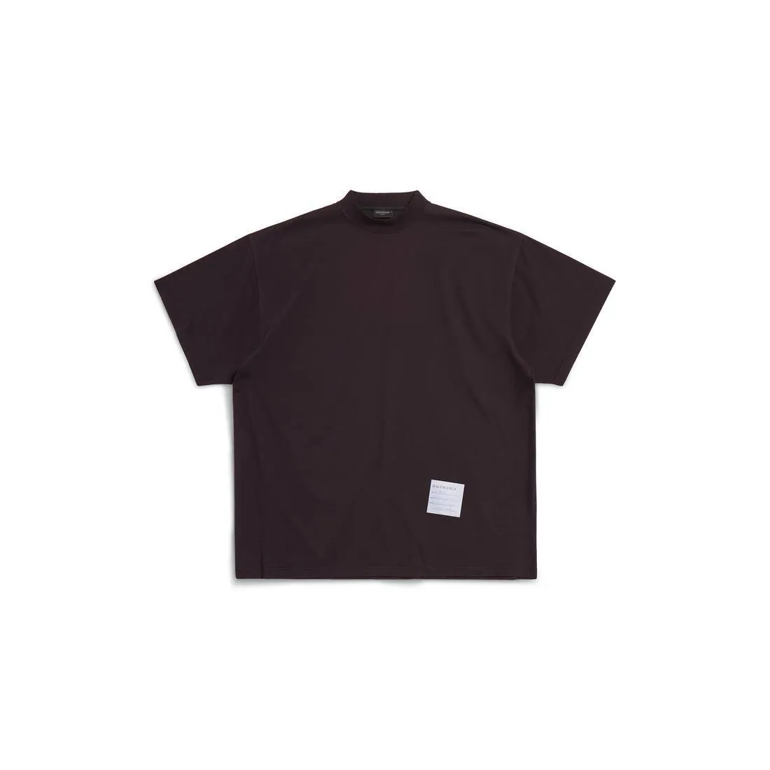 BALENCIAGA  |Crew Neck Unisex Street Style Plain Cotton Short Sleeves