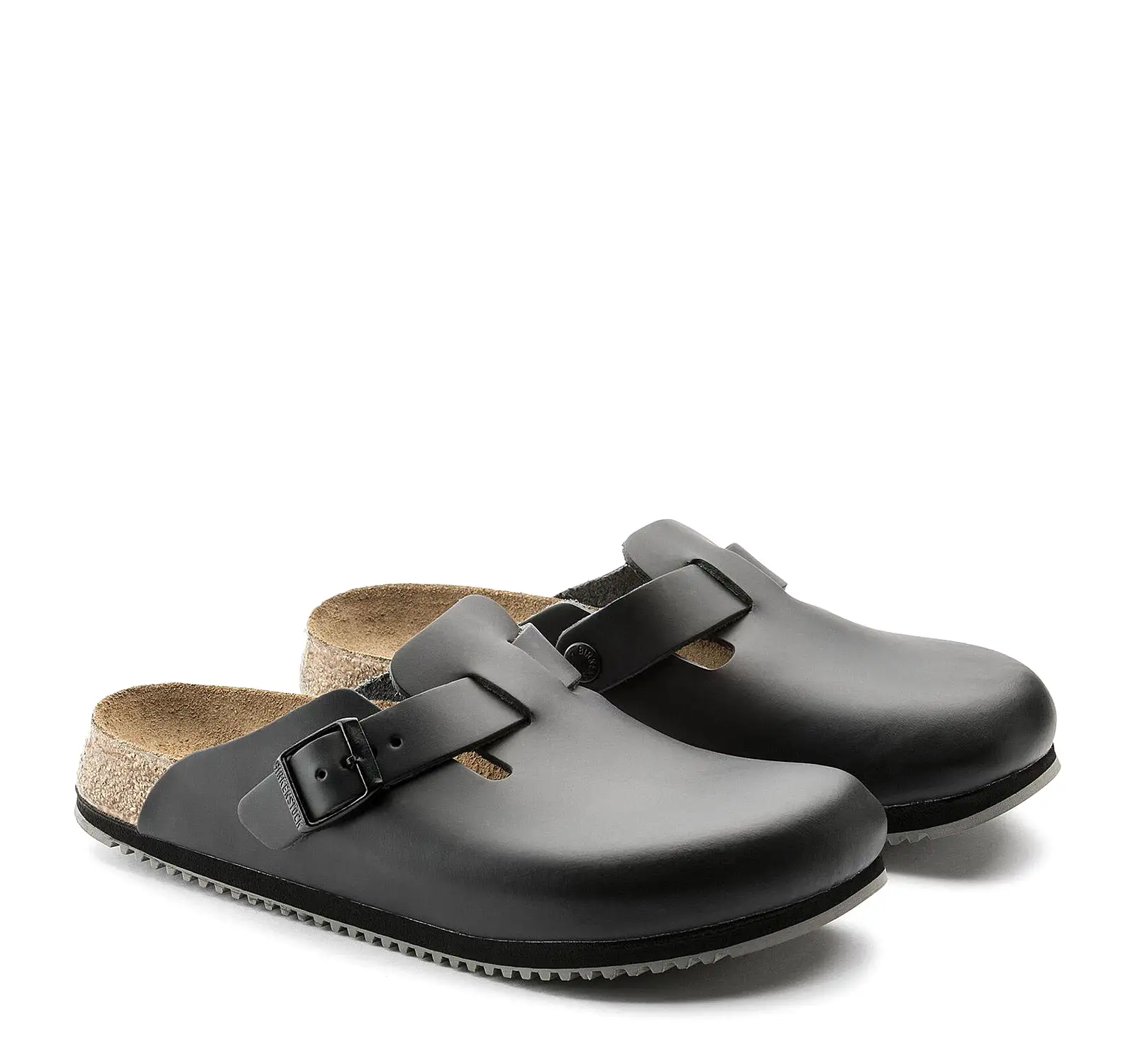 Birkenstock Boston Super Grip Leather Clog