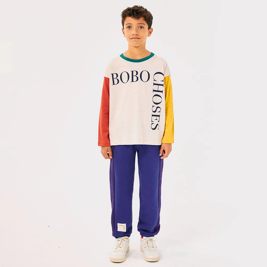 Bobo Choses Child Logo Colour Block T-shirt Multicolour