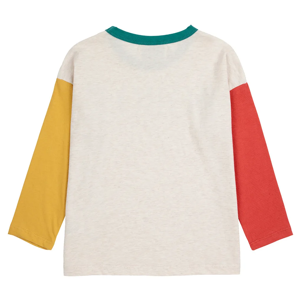 Bobo Choses Child Logo Colour Block T-shirt Multicolour