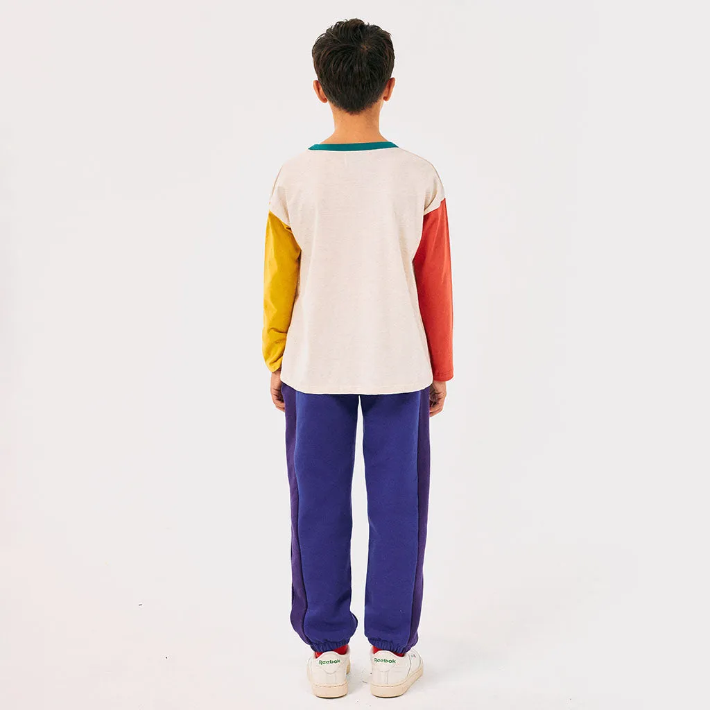 Bobo Choses Child Logo Colour Block T-shirt Multicolour