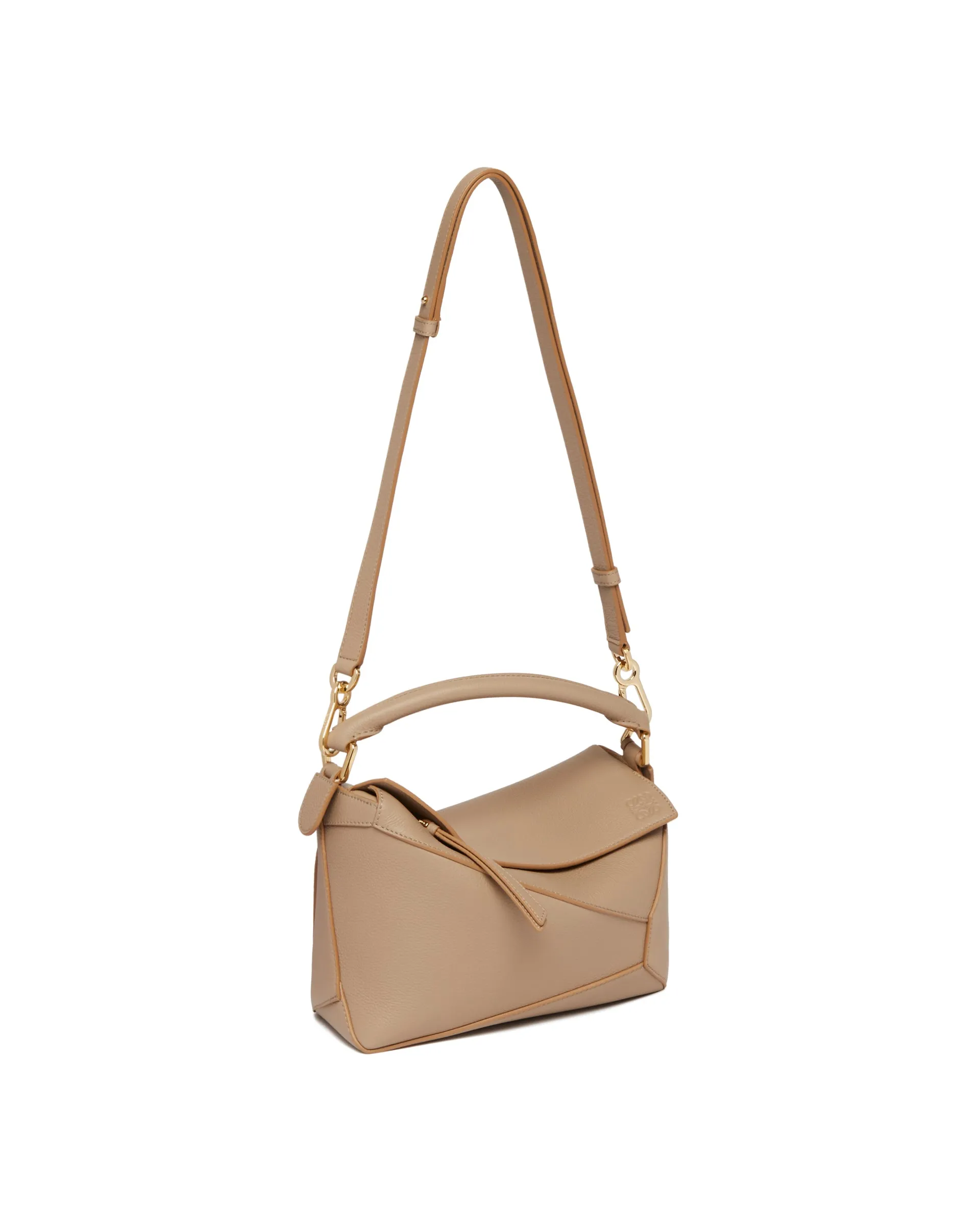 Borsa Puzzle Small Beige