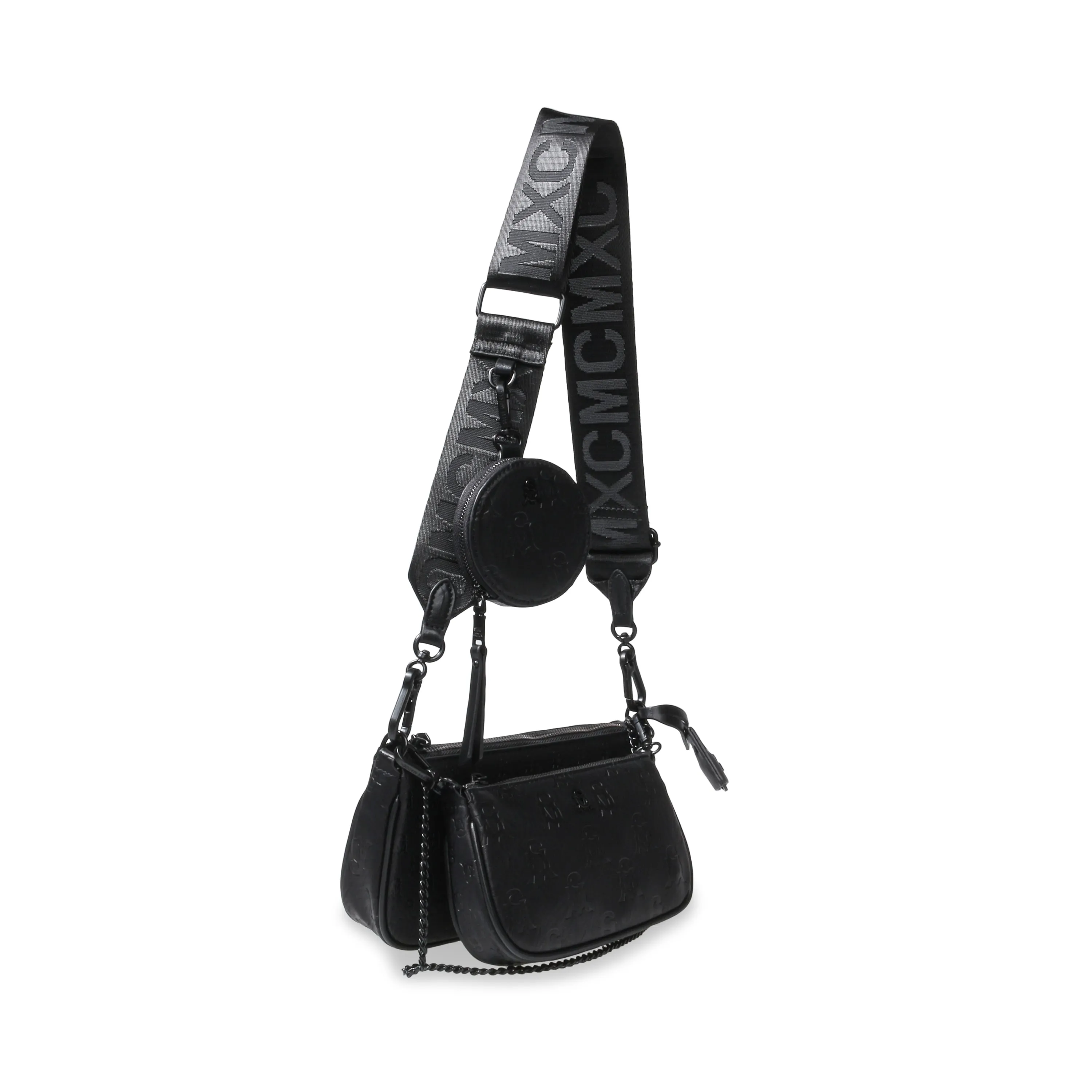 Burgent-X Crossbody bag BLACK/BLACK