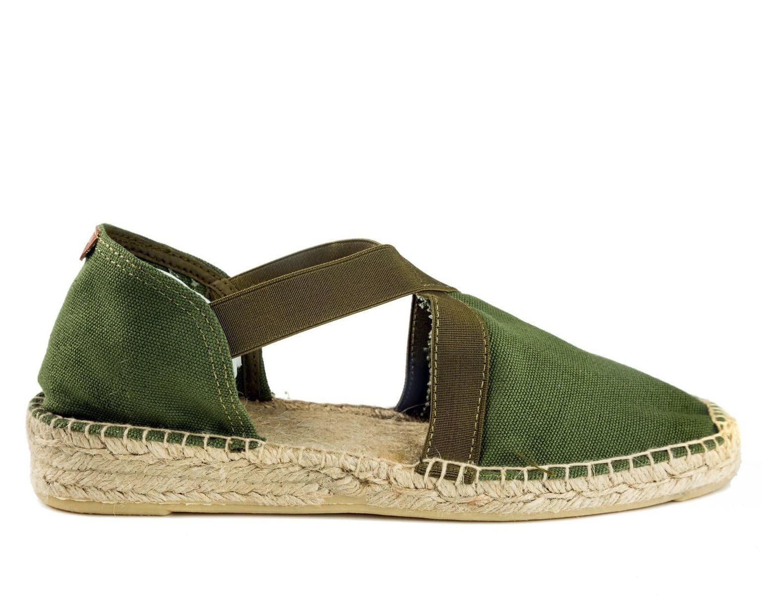 Canvas  Espadrille with Jute Sole for Women - Elastic