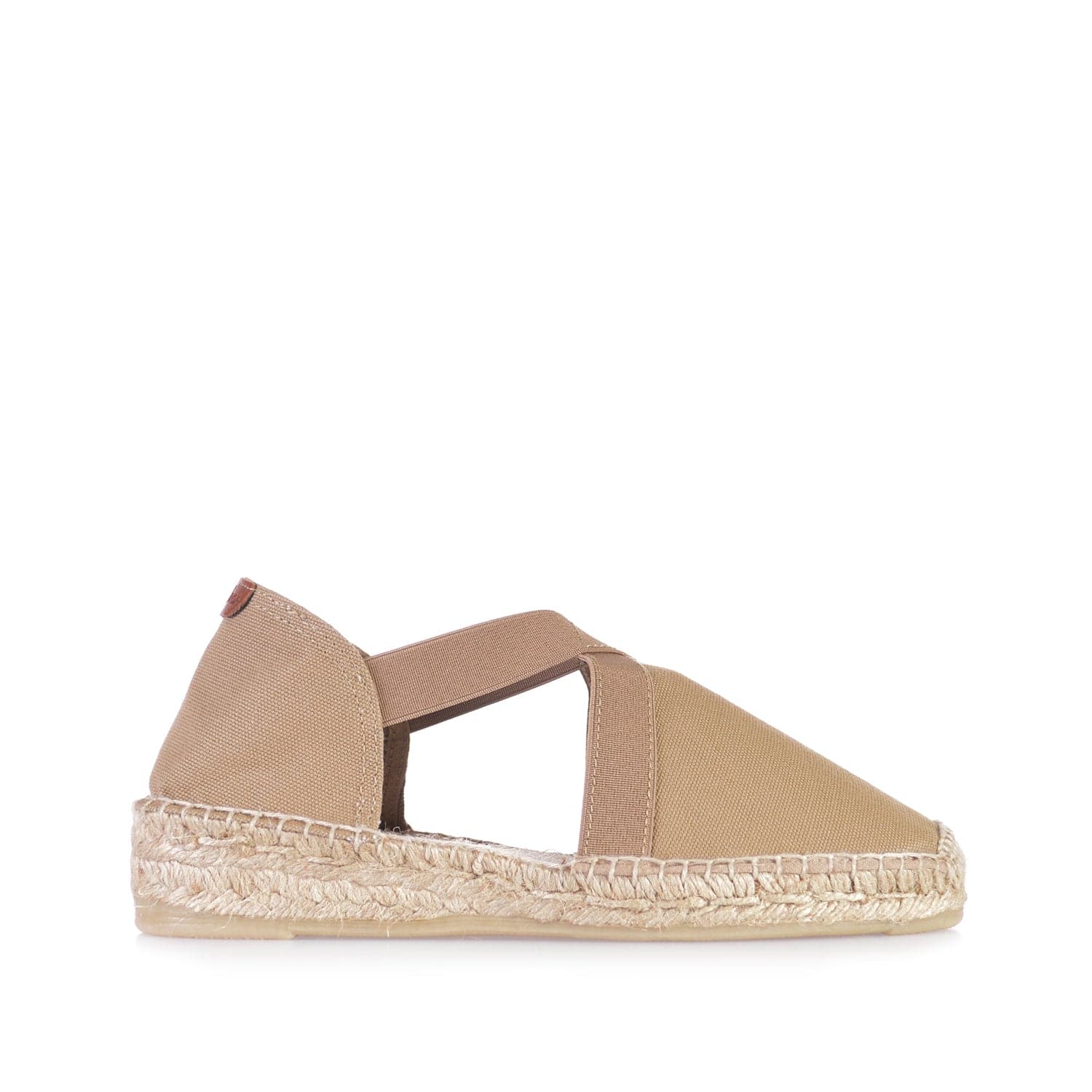 Canvas  Espadrille with Jute Sole for Women - Elastic