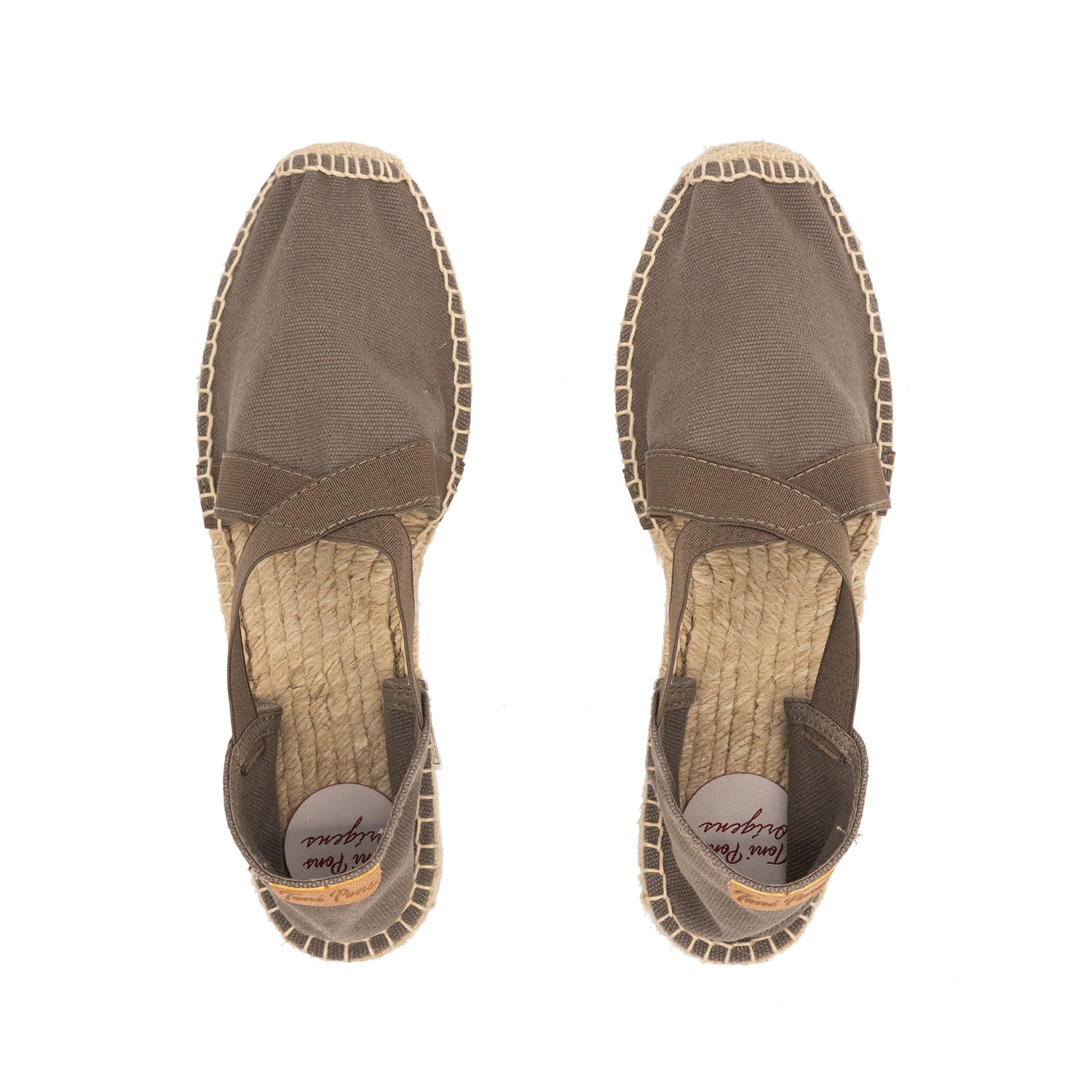 Canvas  Espadrille with Jute Sole for Women - Elastic