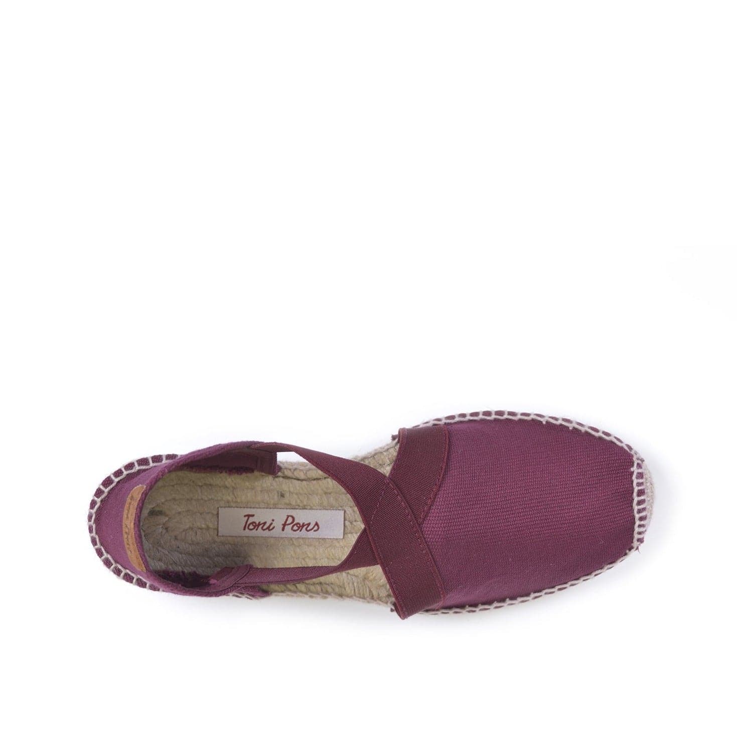 Canvas  Espadrille with Jute Sole for Women - Elastic