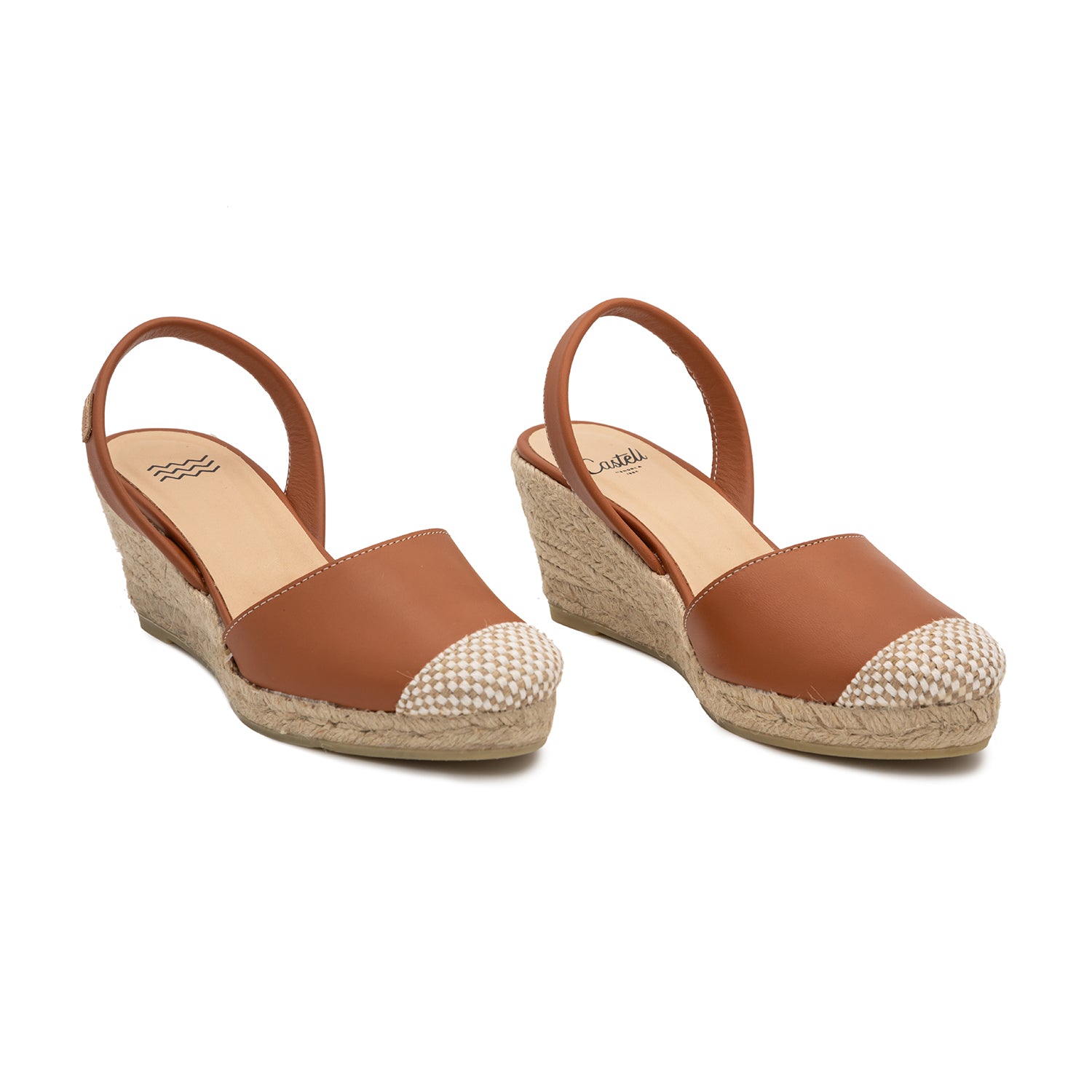 Closed Toe Leather Menorcan Espadrille For Women - Frida Montada 1924 Ciervo 5C