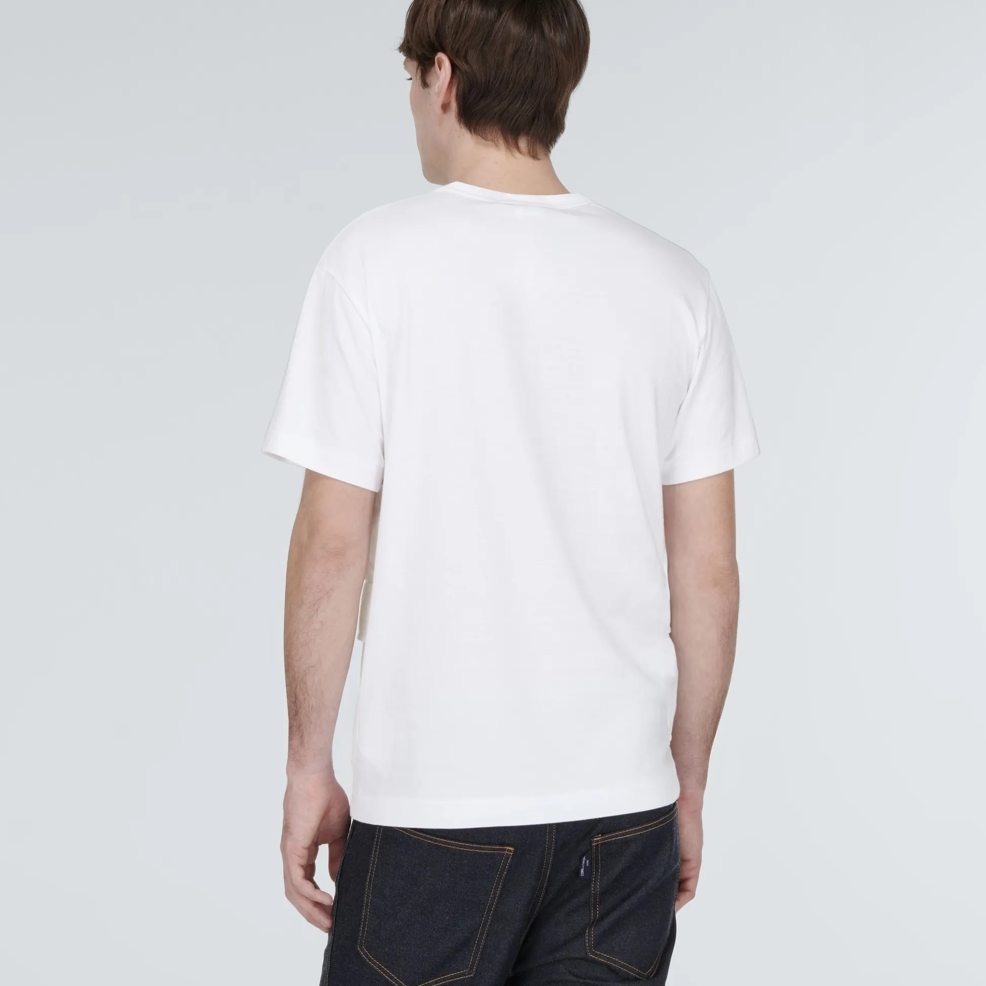 COMME des GARCONS  |Unisex Street Style U-Neck Plain Cotton Short Sleeves