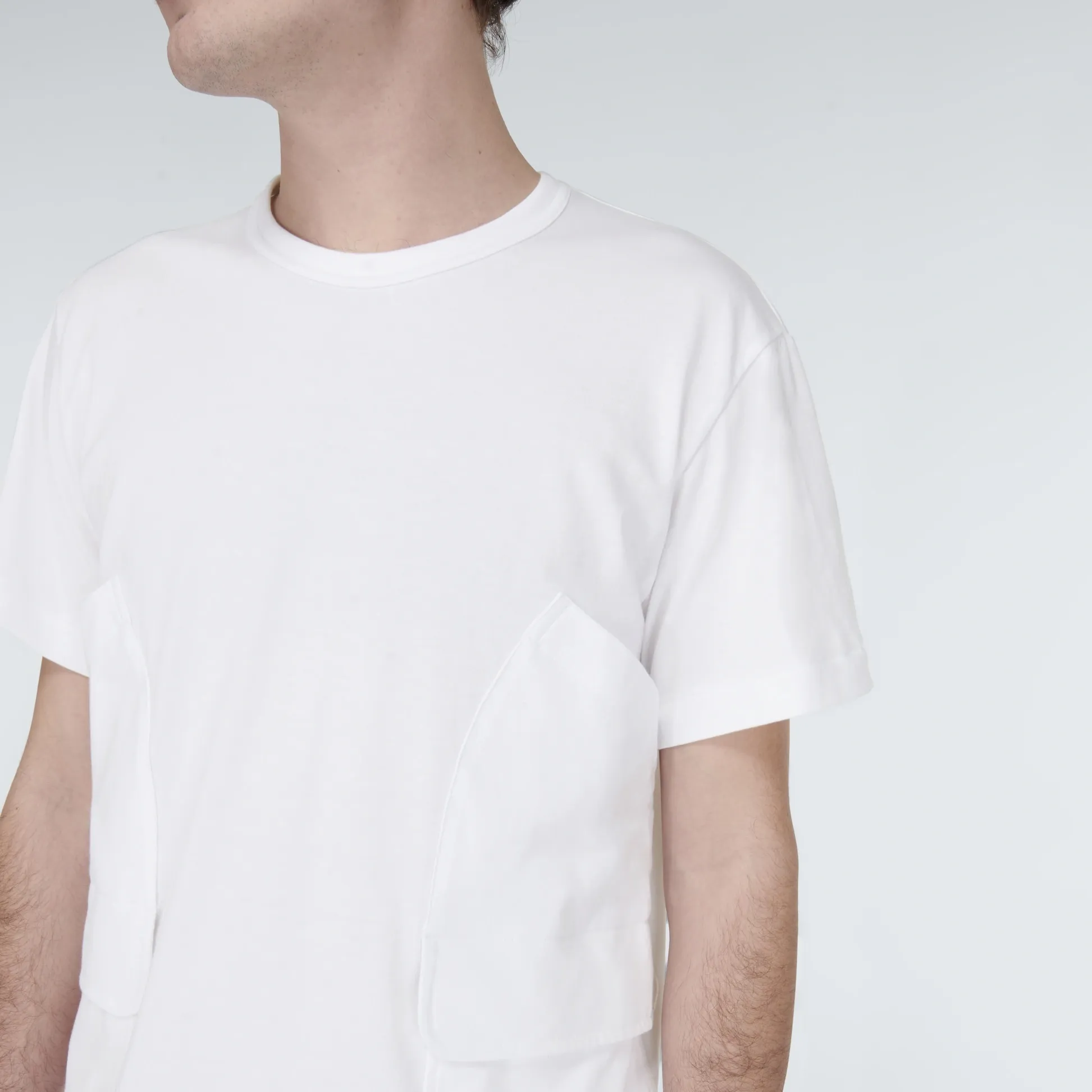 COMME des GARCONS  |Unisex Street Style U-Neck Plain Cotton Short Sleeves