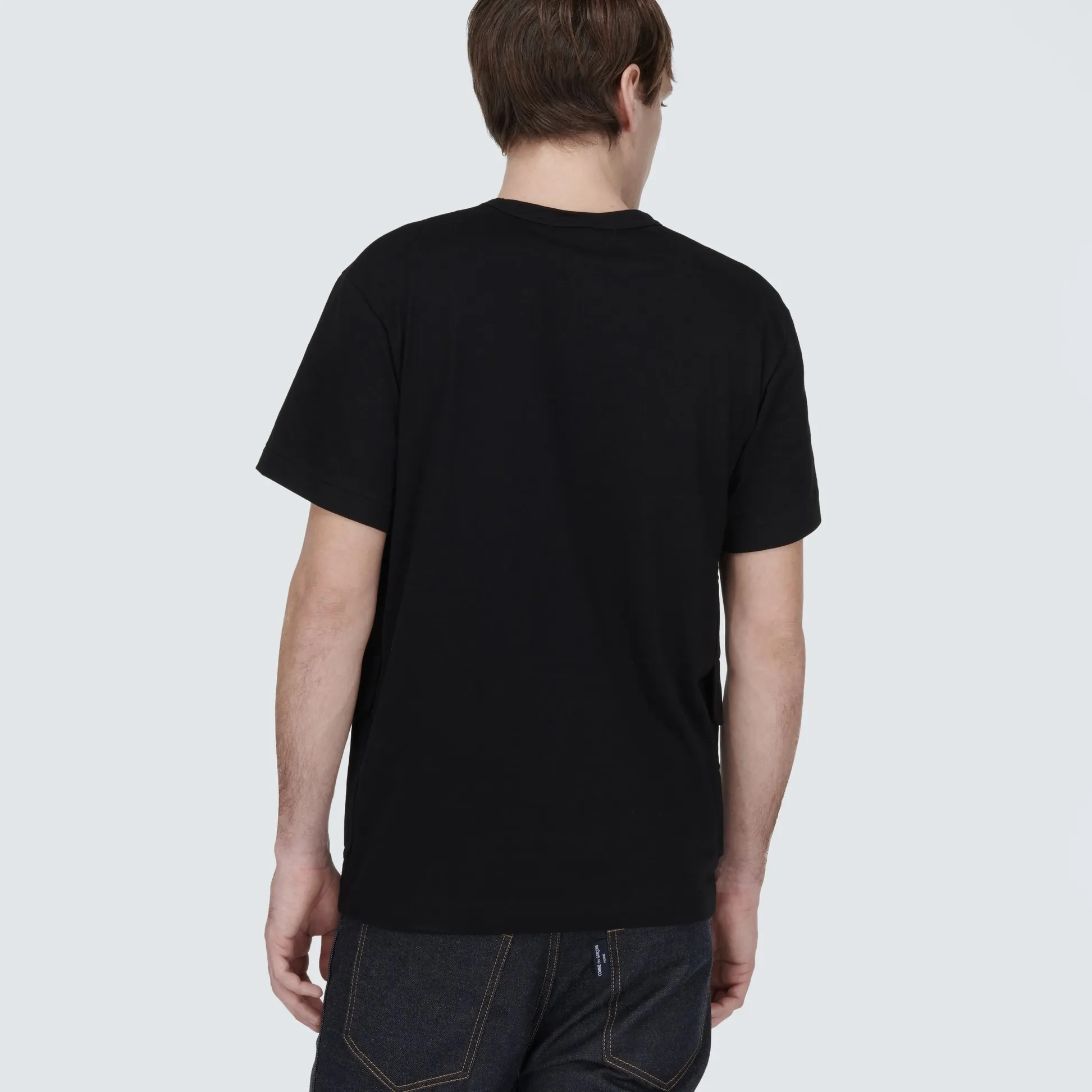 COMME des GARCONS  |Unisex Street Style U-Neck Plain Cotton Short Sleeves