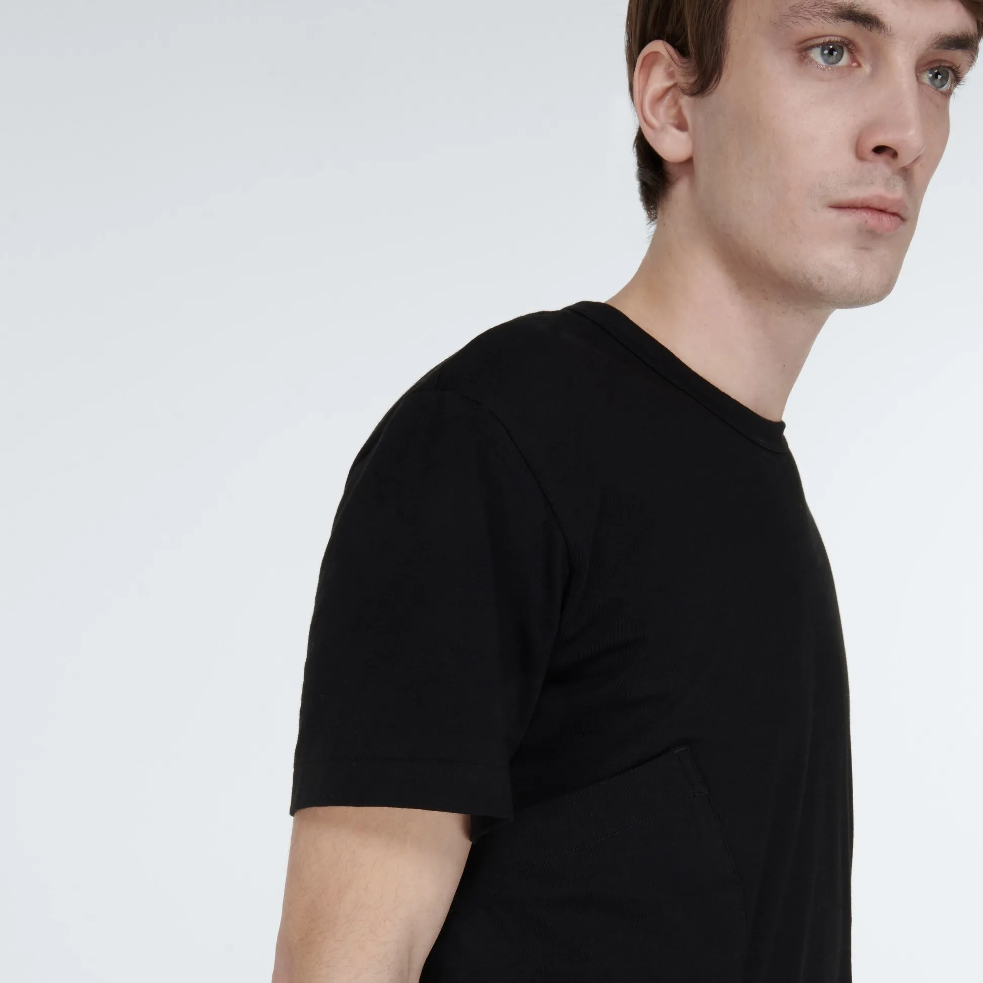 COMME des GARCONS  |Unisex Street Style U-Neck Plain Cotton Short Sleeves