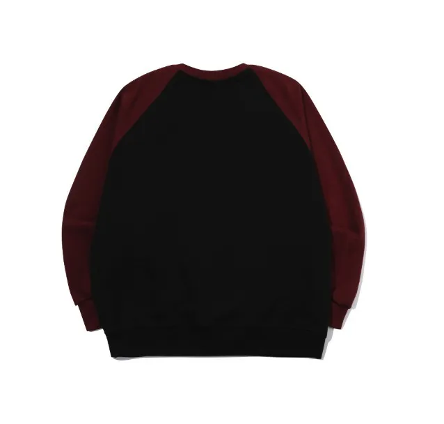 COMPAGNO  |Unisex U-Neck Long Sleeves Cotton Oversized Sweatshirts