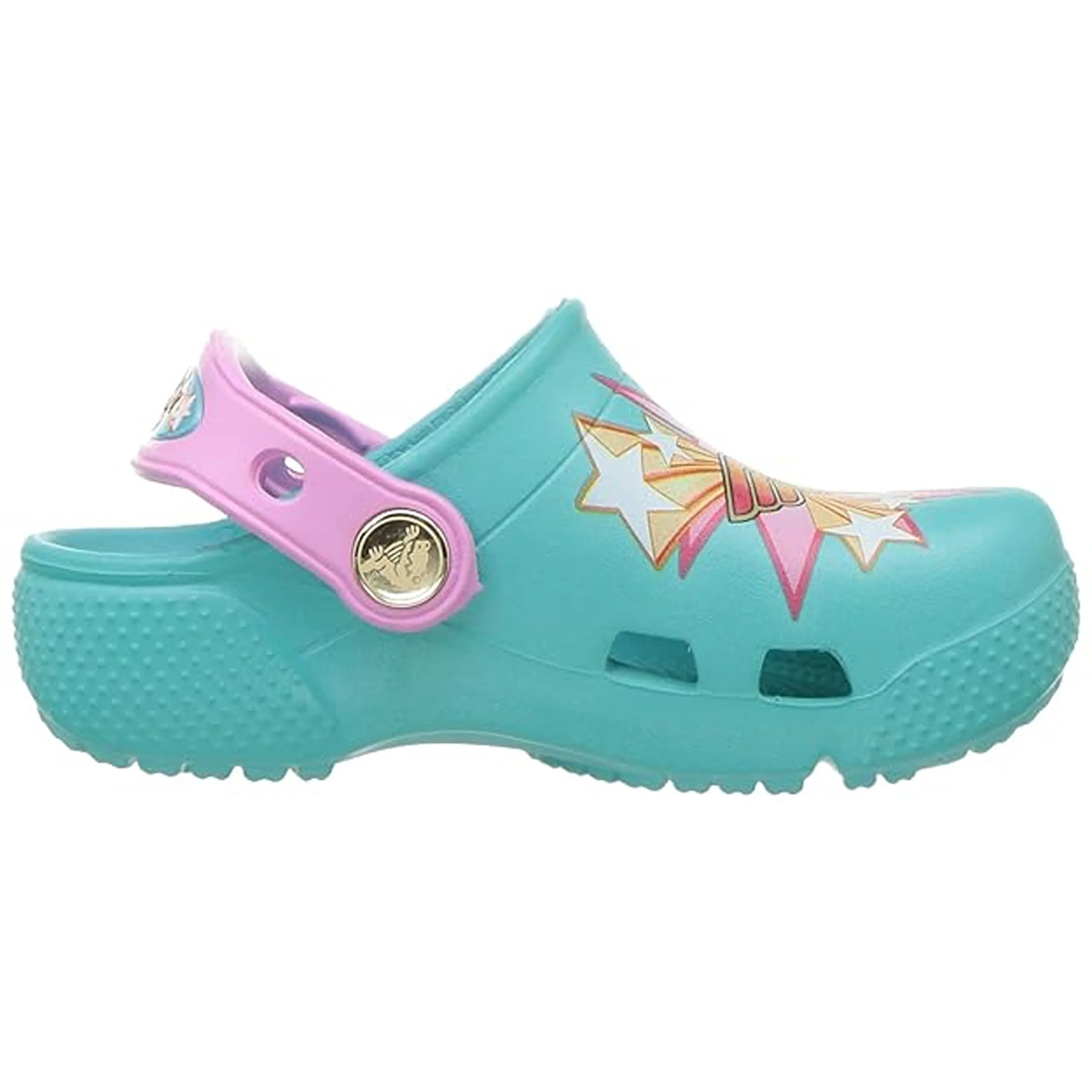 crocs Girls FunLab Supergirl Clog Clogs