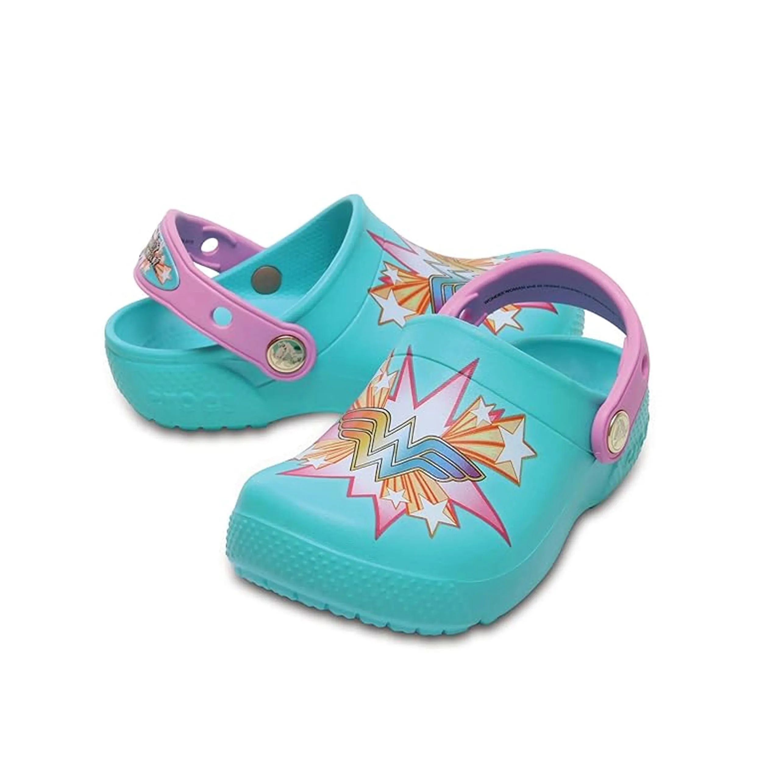 crocs Girls FunLab Supergirl Clog Clogs