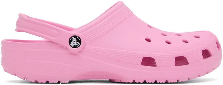 Crocs Pink Classic Clogs