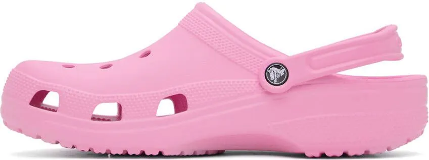 Crocs Pink Classic Clogs