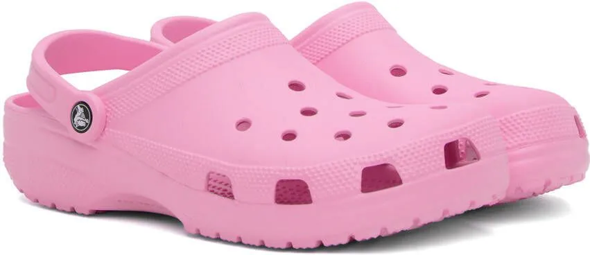 Crocs Pink Classic Clogs