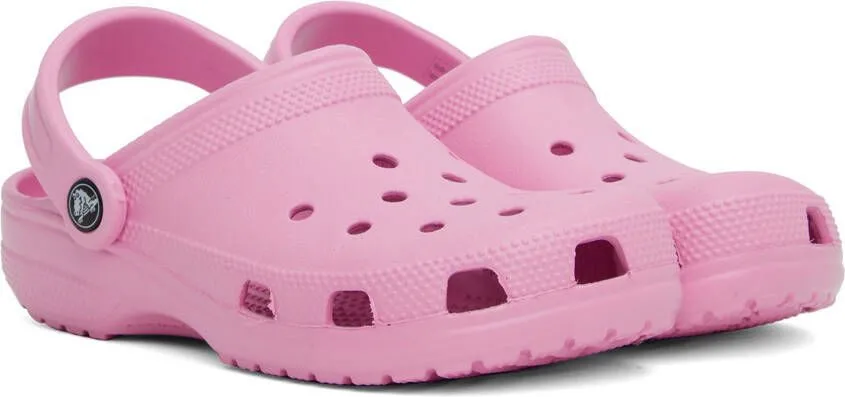 Crocs Pink Classic Clogs