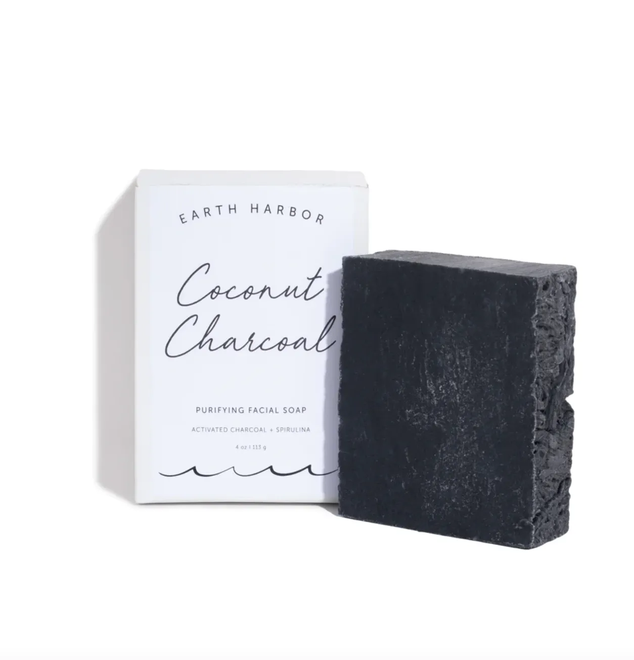 Earth Harbor Naturals- Facial Soap- Coconut Charcoal