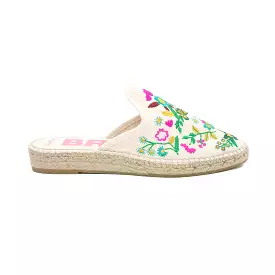 Embroidered Mules style Espadrille for Women - Culip