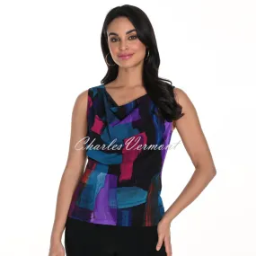 Frank Lyman Urban Print Sleeveless Top - Style 243301