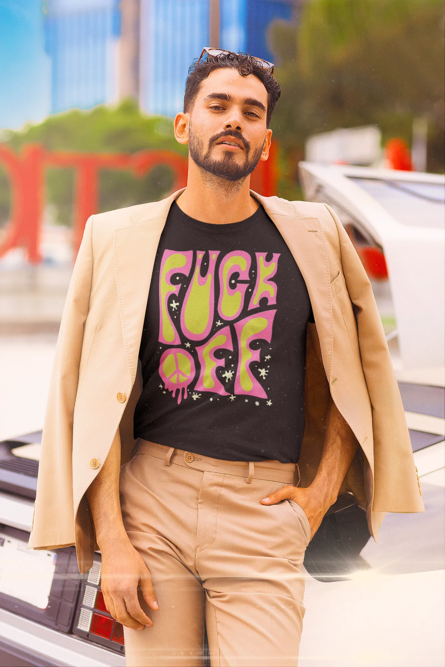 Fuck Off Retro T-Shirt