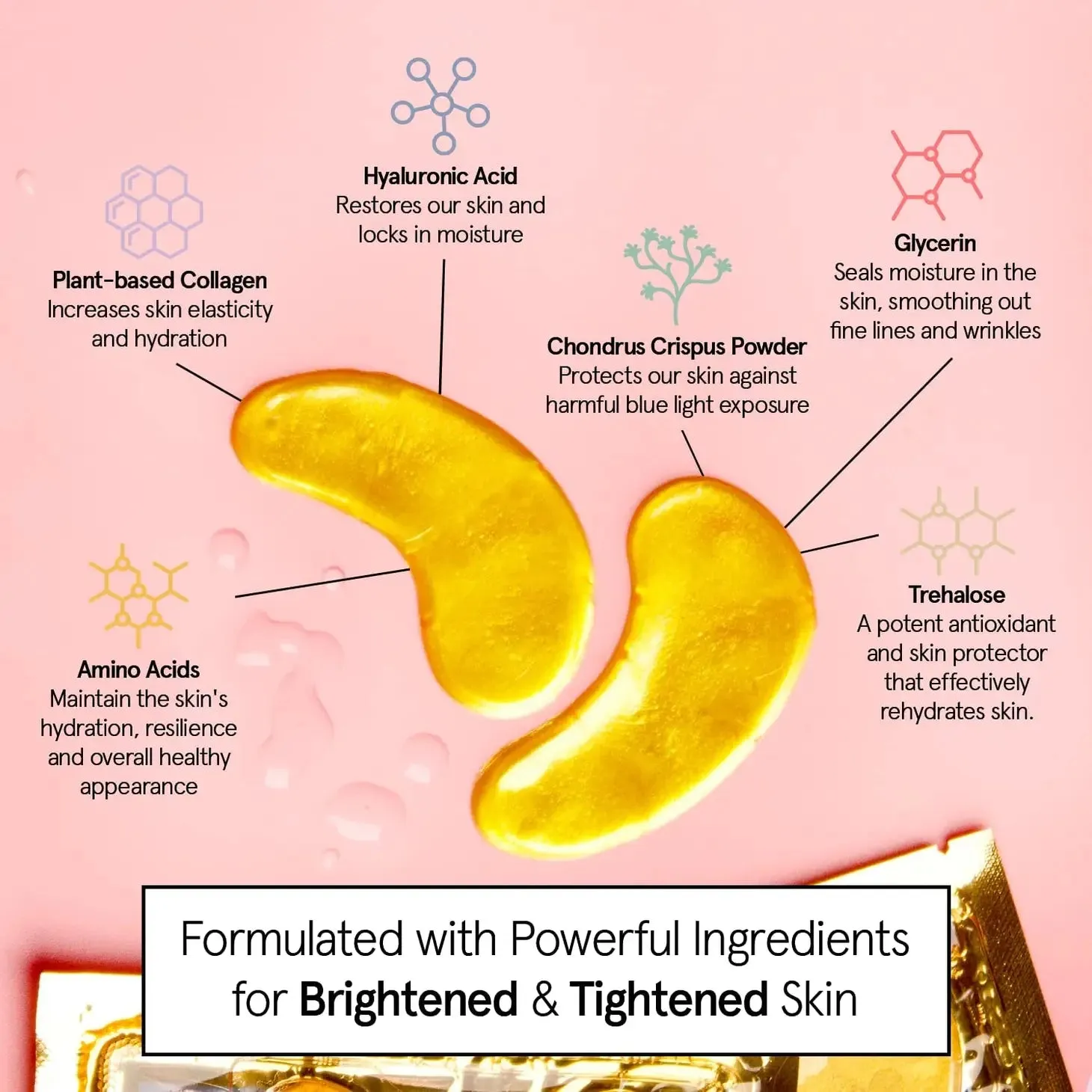 Gold Energizing Under Eye Mask