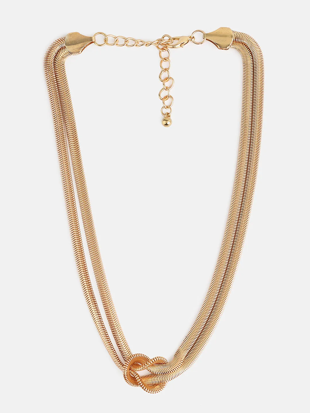 Gold Twisted Neck Choker