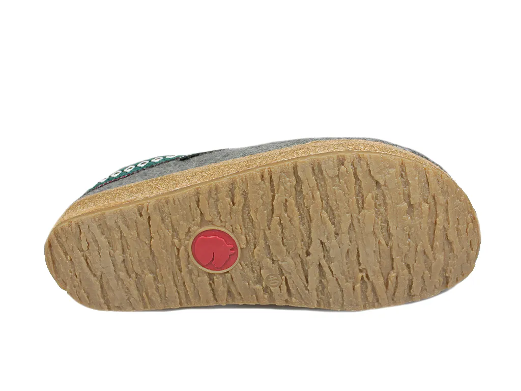 Haflinger Clogs Grizzly Franzl Anthracite