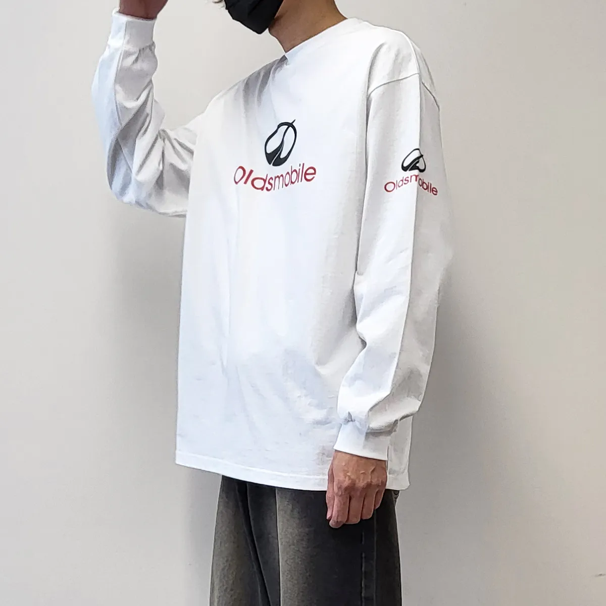 IONSEOUL  |Unisex Street Style Cotton Oversized Logo T-Shirts