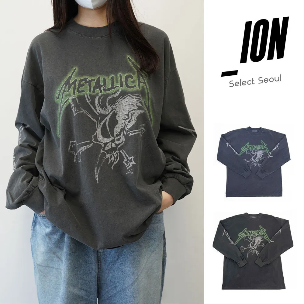 IONSEOUL  |Unisex Street Style Oversized T-Shirts