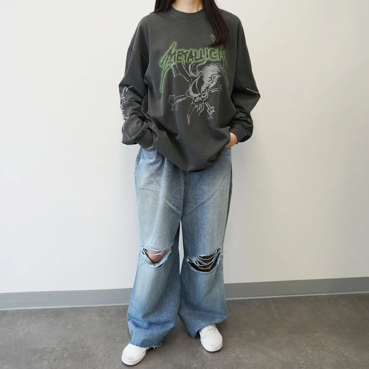 IONSEOUL  |Unisex Street Style Oversized T-Shirts